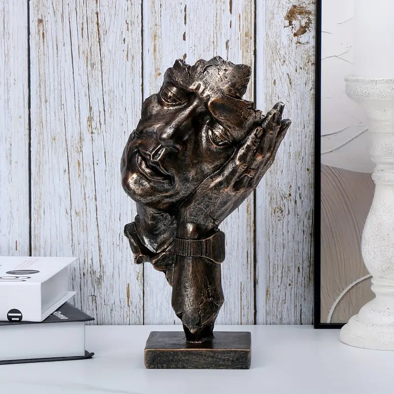 Variant image for AurisElegance - Handcrafted Luxury Decorative Statue in Bronze, Gold, Sandstone-5