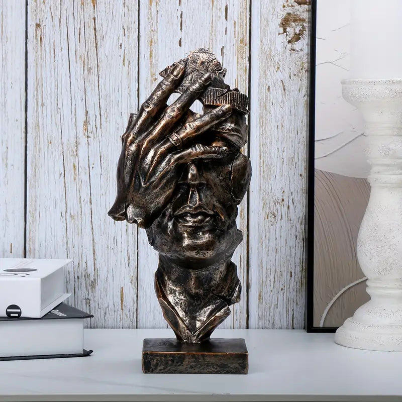 Variant image for AurisElegance - Handcrafted Luxury Decorative Statue in Bronze, Gold, Sandstone-7