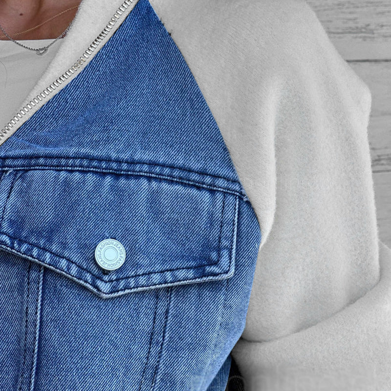Vada – Women's Denim Splice Jacket