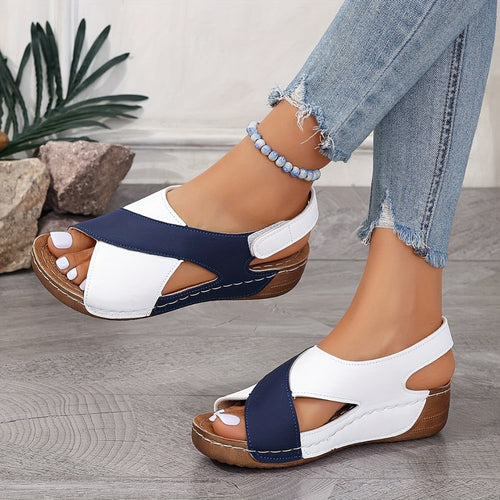 Lumo – Trendy Slope Heel Orthopedic Sandals