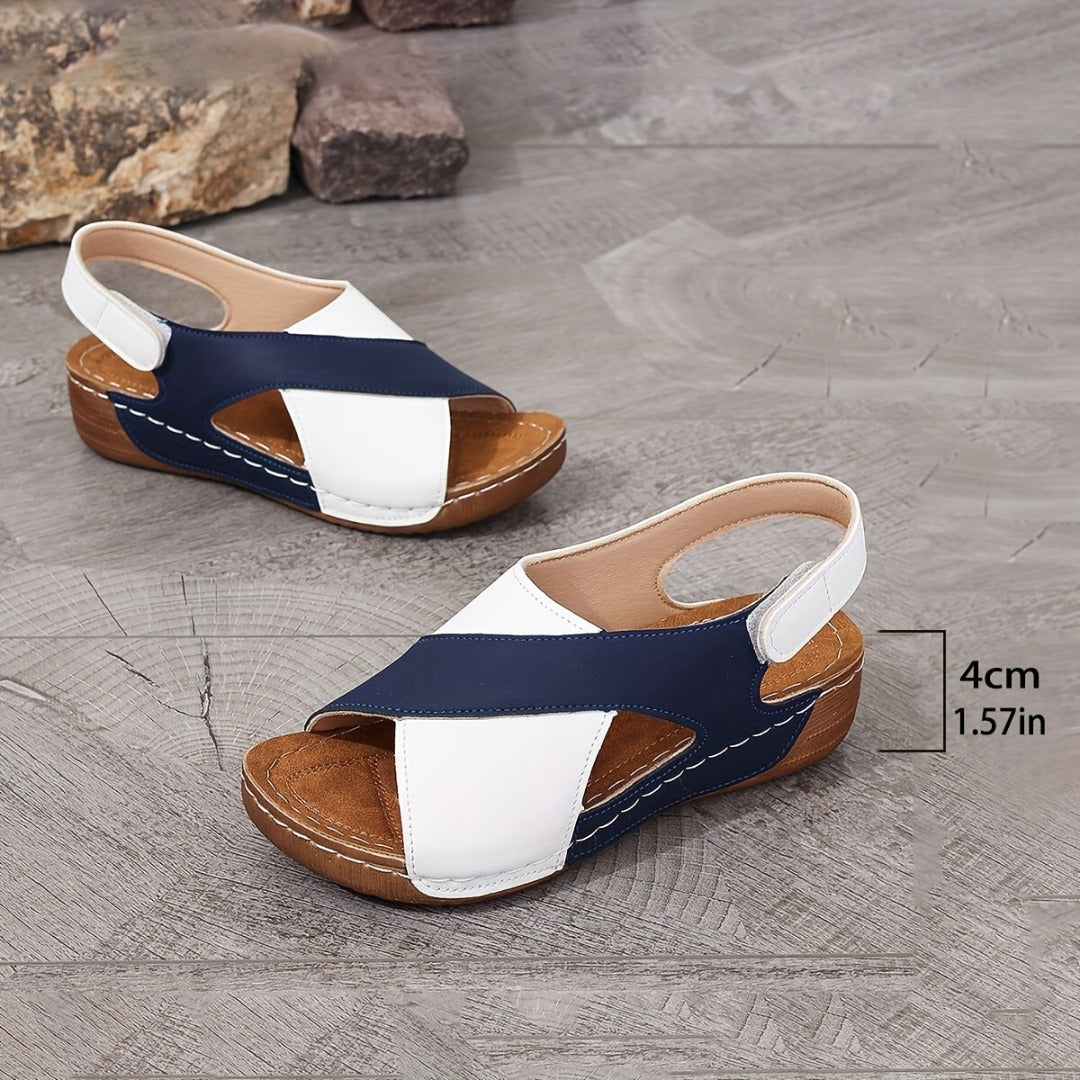 Lumo – Trendy Slope Heel Orthopedic Sandals