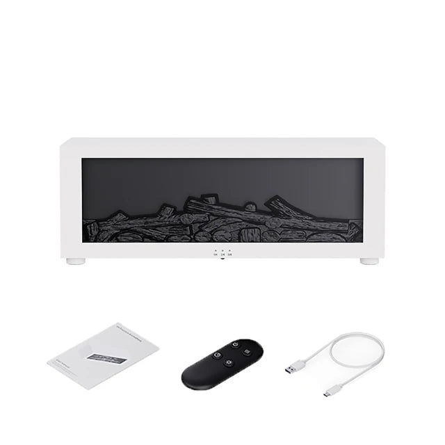 EmberAura – Stylish Flame Effect Diffuser & Ultrasonic Humidifier