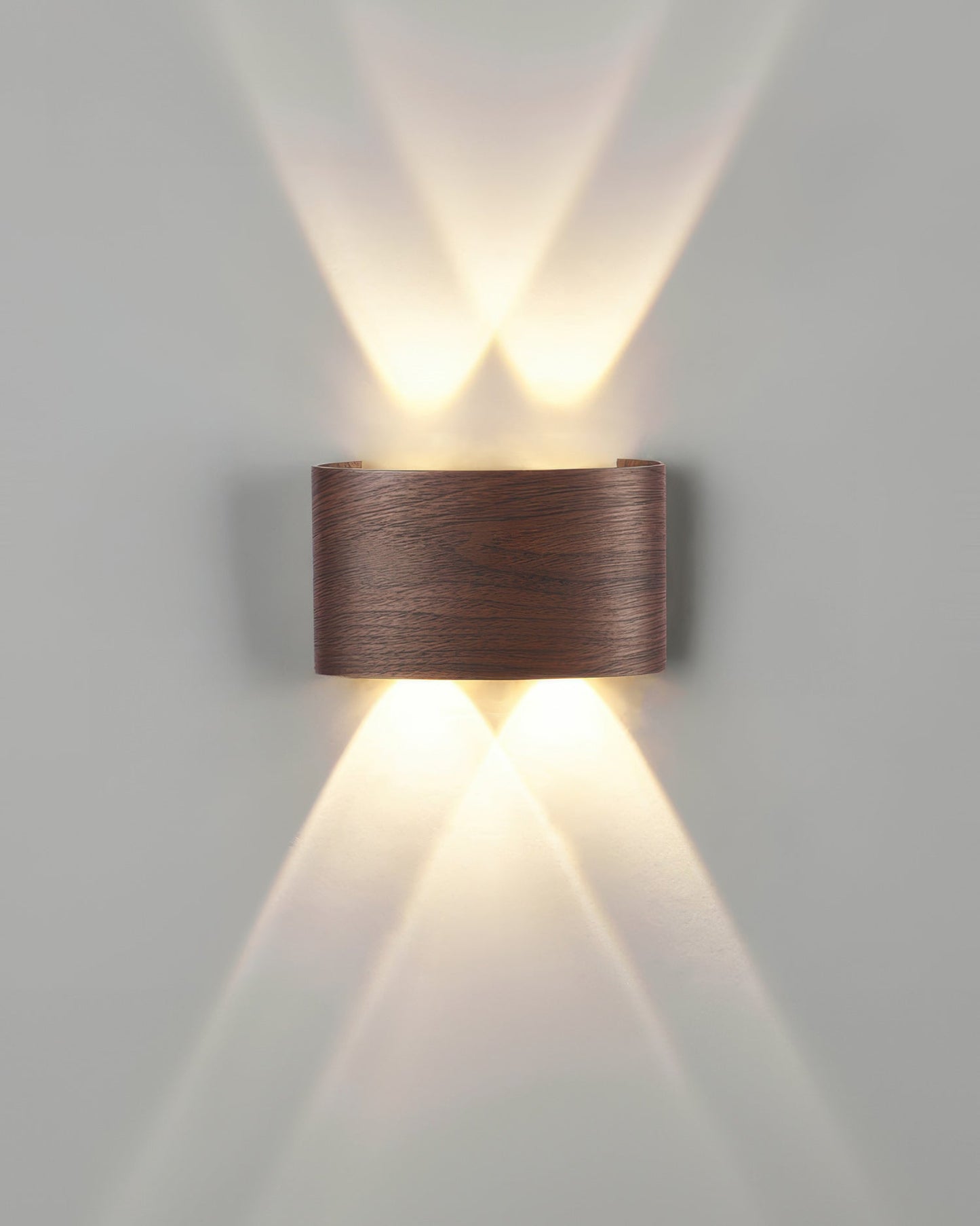 LumiCraft – Wall Lamp with Wood Grain Finish
