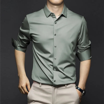 Ressan – Men's Classic Wrinkle-Resistant Shirt