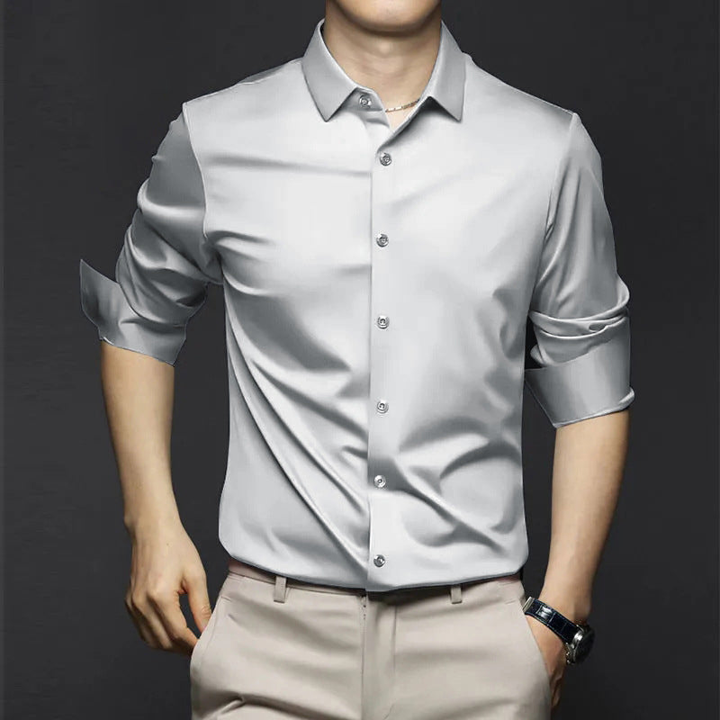 Ressan – Men's Classic Wrinkle-Resistant Shirt