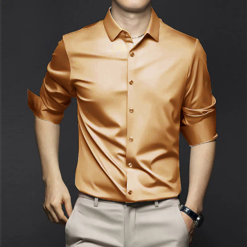 Ressan – Men's Classic Wrinkle-Resistant Shirt