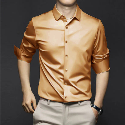 Ressan – Men's Classic Wrinkle-Resistant Shirt