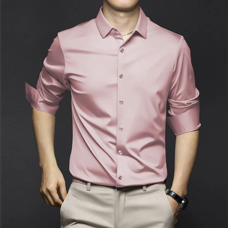 Ressan – Men's Classic Wrinkle-Resistant Shirt