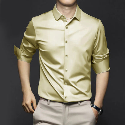 Ressan – Men's Classic Wrinkle-Resistant Shirt