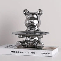 Silver Sitting - 18 cm