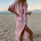 Elira – Flowing Shirt Women's Dress
