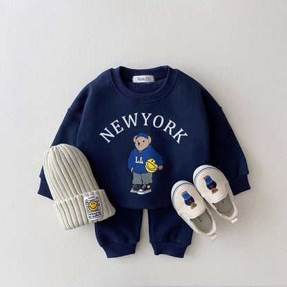 COZYKIDS - Baby Hoodie & Pants Set