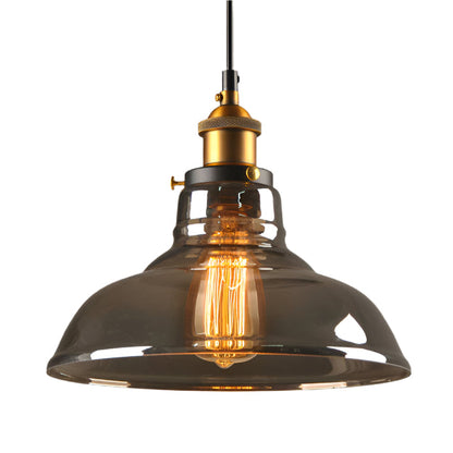 LuxGlow - Vintage-Inspired Glass Pendant Light