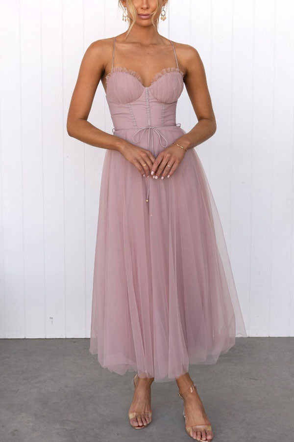 Luna – Flowy Sleeveless Women's Maxi Dress