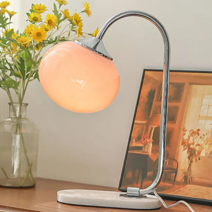 Lumière - Modern Glass and Metal Table Lamp