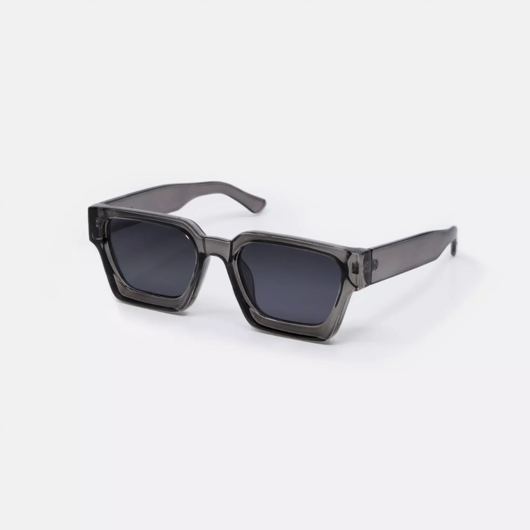 AVER - Bold Squared Crystal Sunglasses