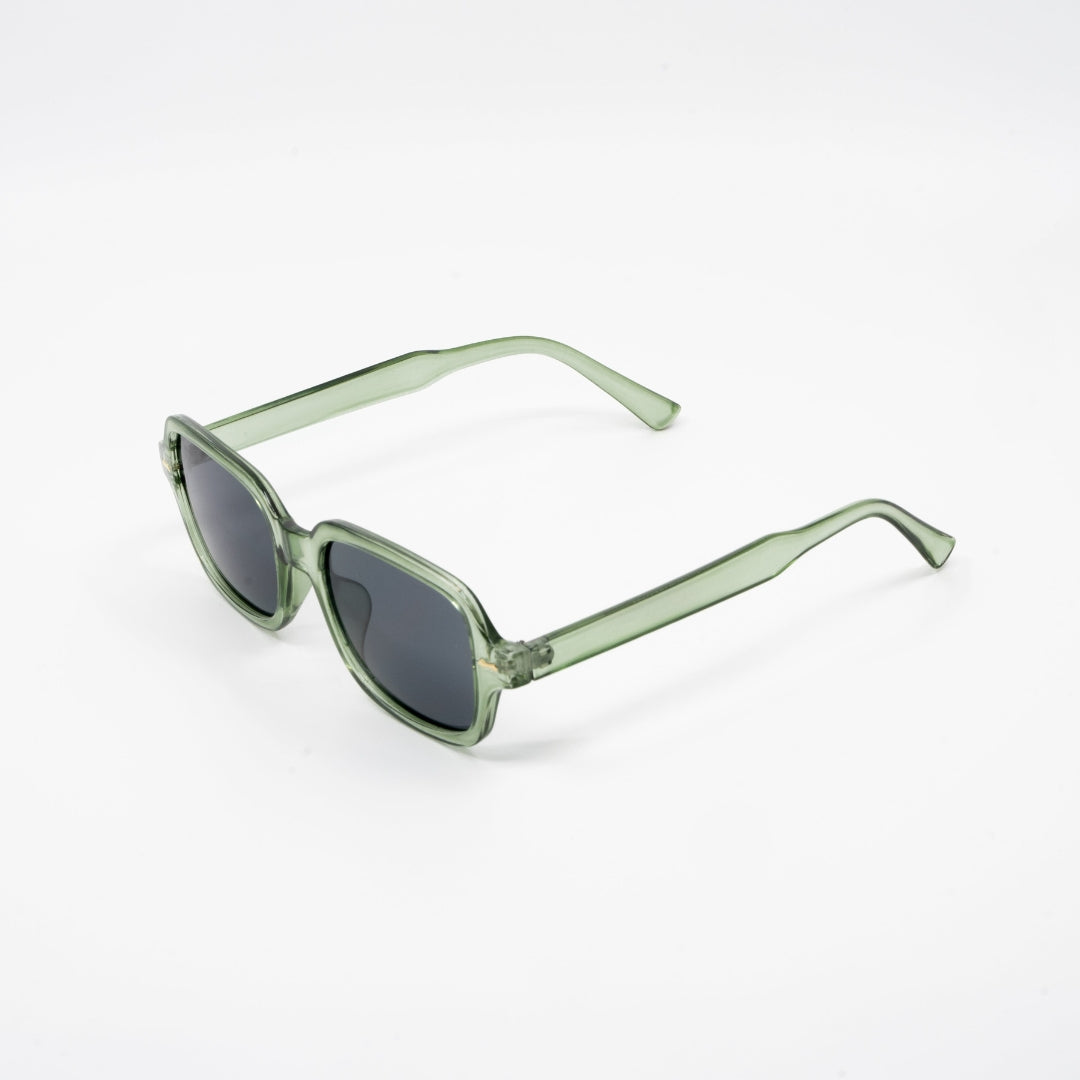 Boca Retro Garden Sunglasses with Colored Lenses & Protective Case