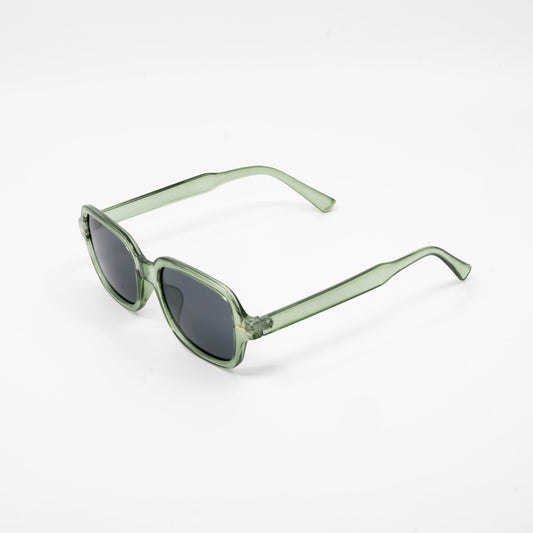 Boca Retro Garden Sunglasses with Colored Lenses & Protective Case