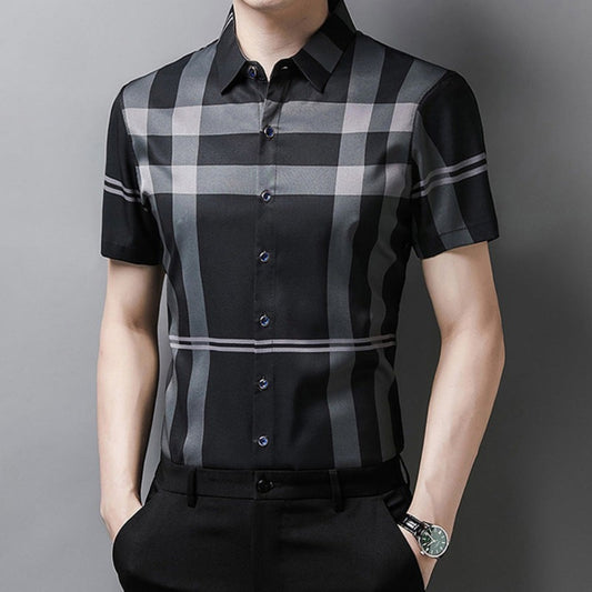 Ariella – Men's Casual Short Sleeve Shirt