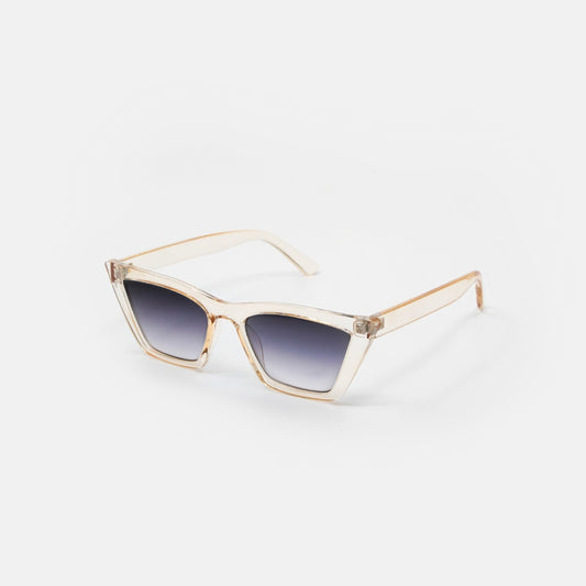 Fiora - Chic Cat-Eye Sunglasses with Vintage Charm & Protective Case