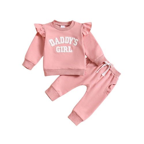 LIVIA - Cute Ruffle Baby Girl Outfit Set