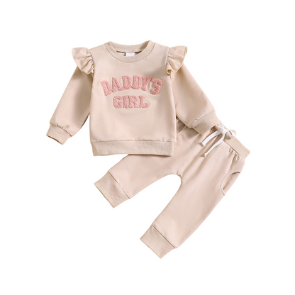 LIVIA - Cute Ruffle Baby Girl Outfit Set