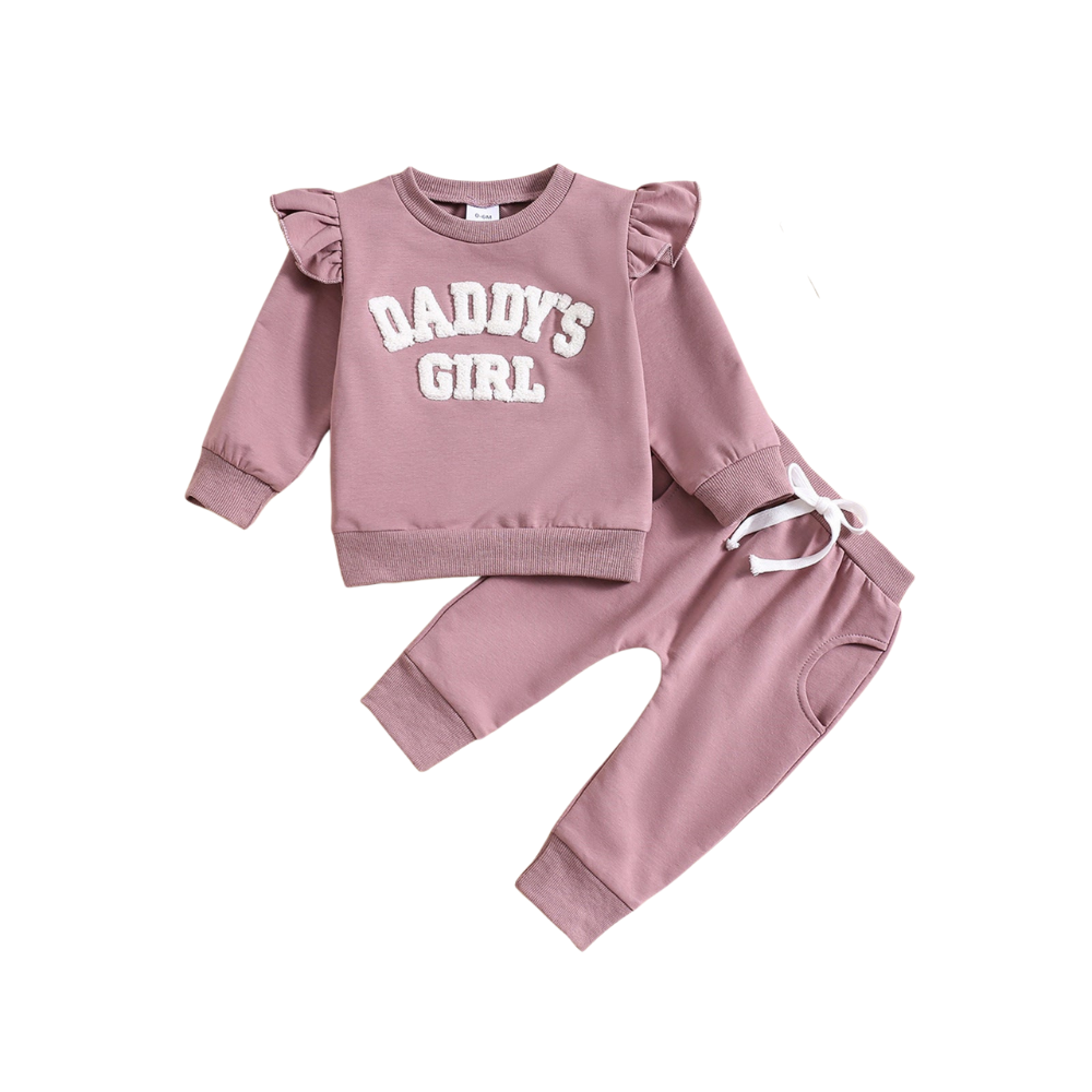 LIVIA - Cute Ruffle Baby Girl Outfit Set