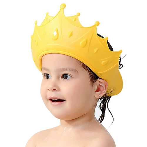 CROWNIE - Splash-Free Baby Shower Cap