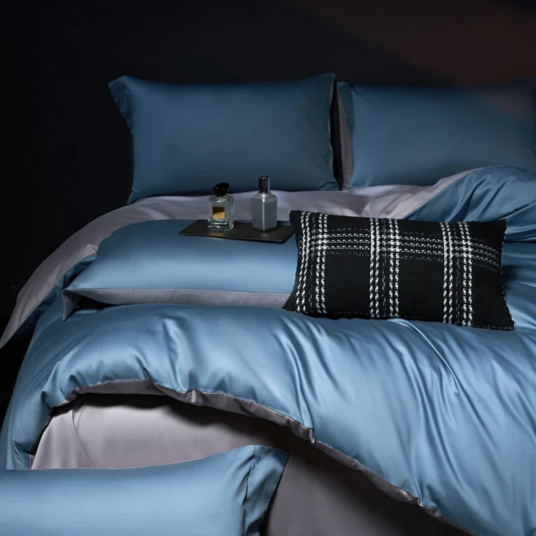 Mira - Soft Cotton Duvet Cover Set
