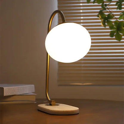 Lumière - Modern Glass and Metal Table Lamp