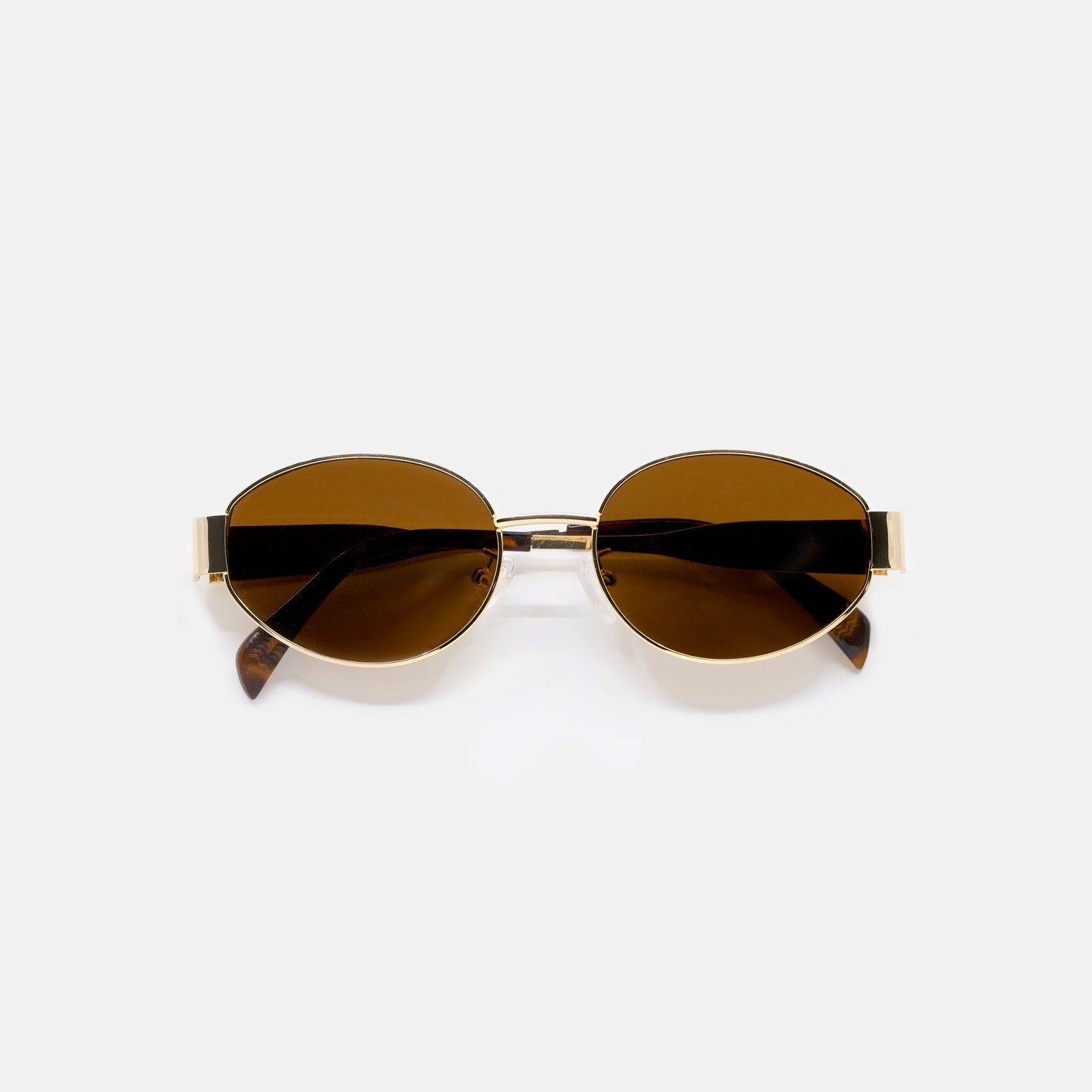 CLEO - Elegant Metal Frame Glasses with Oval Lenses and Accessories-2
