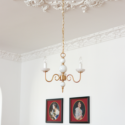 LumaChic - Retro Style Glass Chandelier