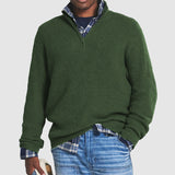 Cashmere Men’s Zip-Up Sweater