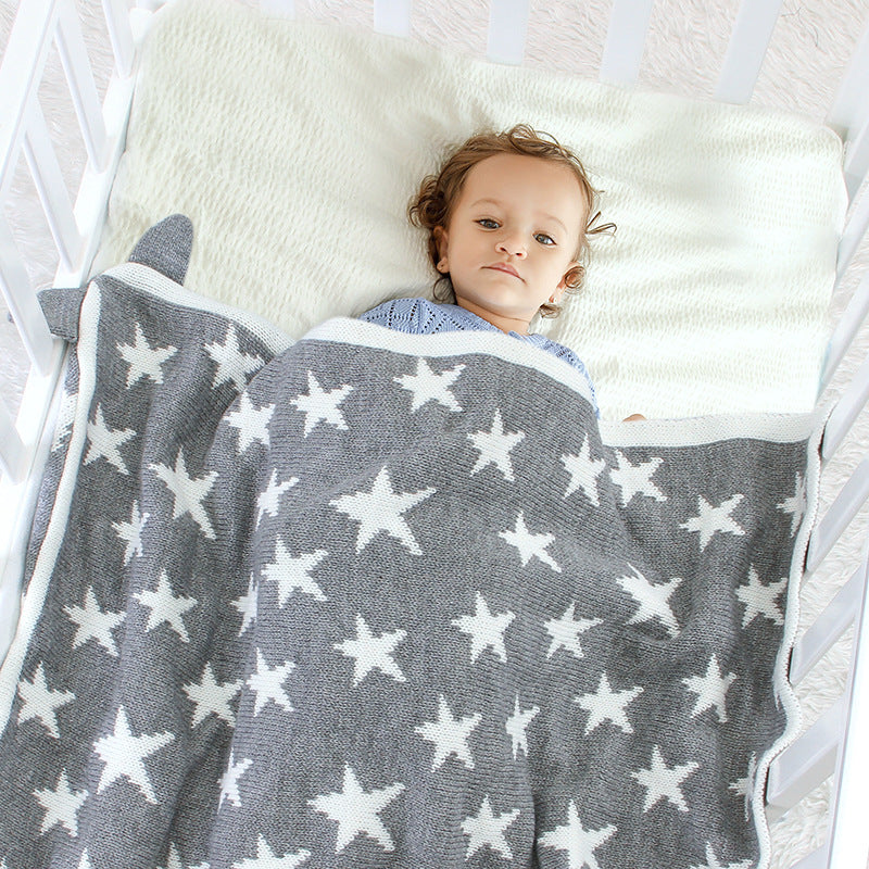 BunnyStar - Cozy Hooded Baby Wrap Sleeping Bag