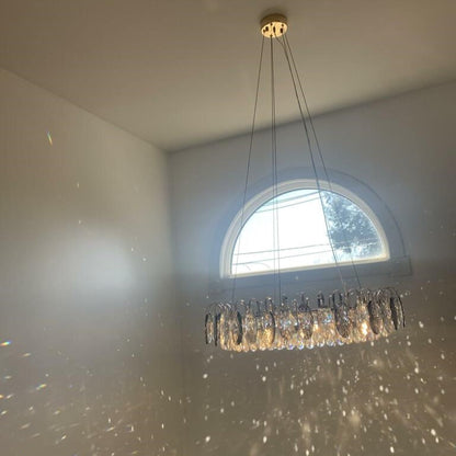 CrystalGlow - Modern K9 Crystal Chandelier