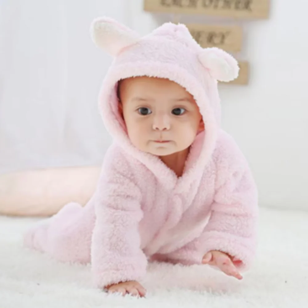 SNUGGLER - Soft & Cozy Winter Baby Romper