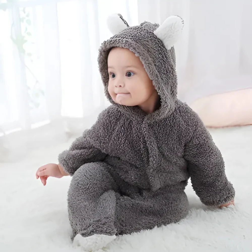 SNUGGLER - Soft & Cozy Winter Baby Romper