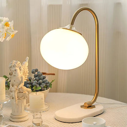 Lumière - Modern Glass and Metal Table Lamp