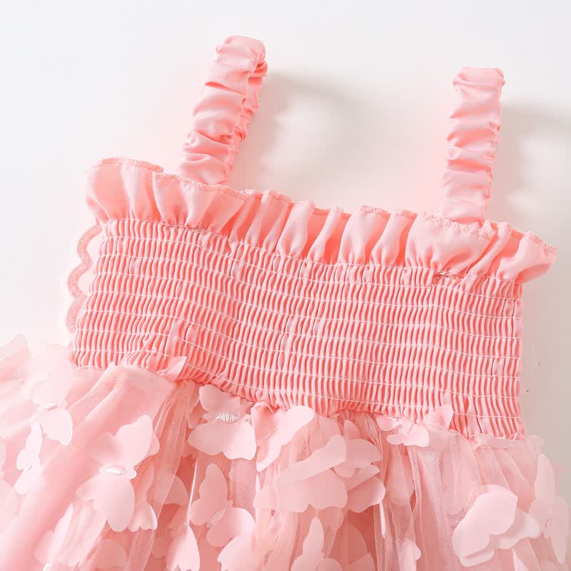 FlutterBloom - Butterfly Tulle Baby Dress