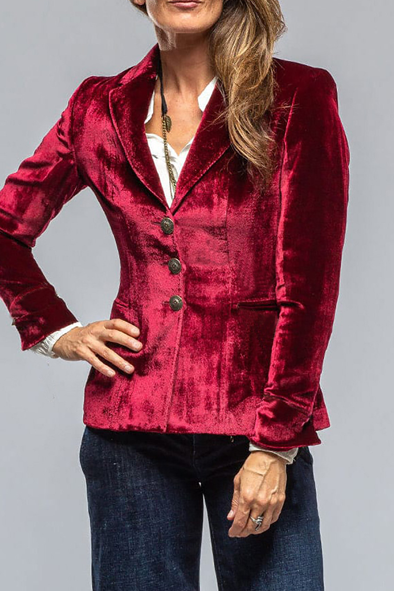Lina – Slim Fit Retro Women's Blazer