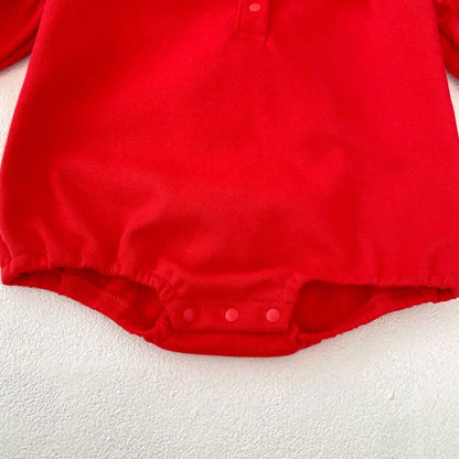 BUNNY CUDDLES - Red Rabbit Baby Bodysuit