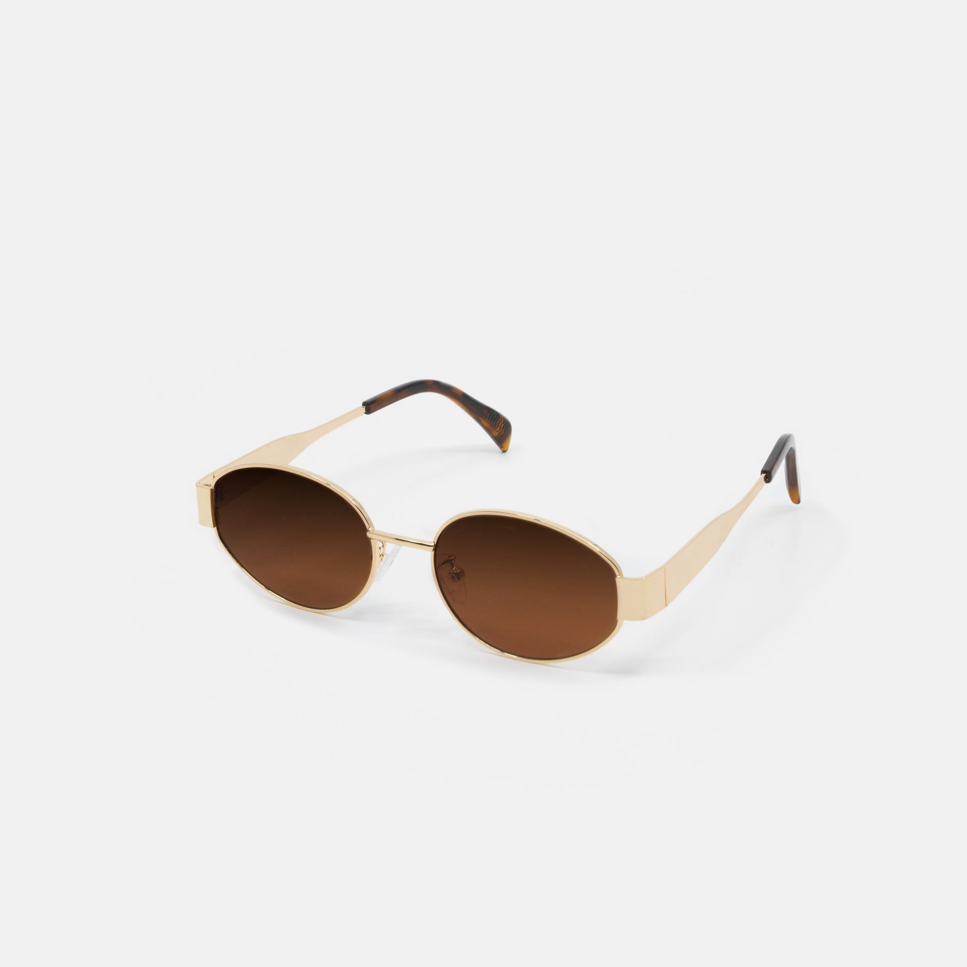 CLEO - Elegant Metal Frame Glasses with Oval Lenses and Accessories-3