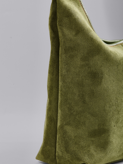 Sienna Luxe – Versatile Suede Leather Tote Bag