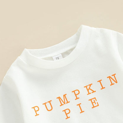 BUBBLES - Cozy Pumpkin Pie Flared Baby Set