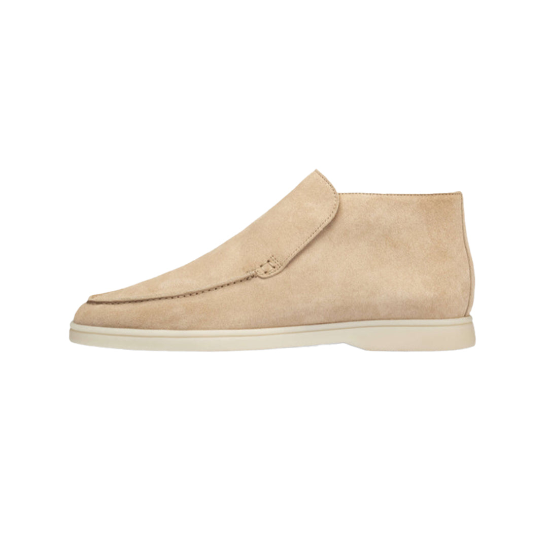 LuxeLoafer – Men's Premium Calf Suede Slip-On Loafer