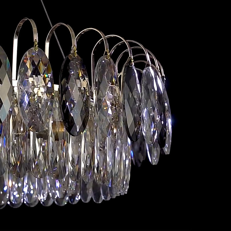 CrystalGlow - Modern K9 Crystal Chandelier