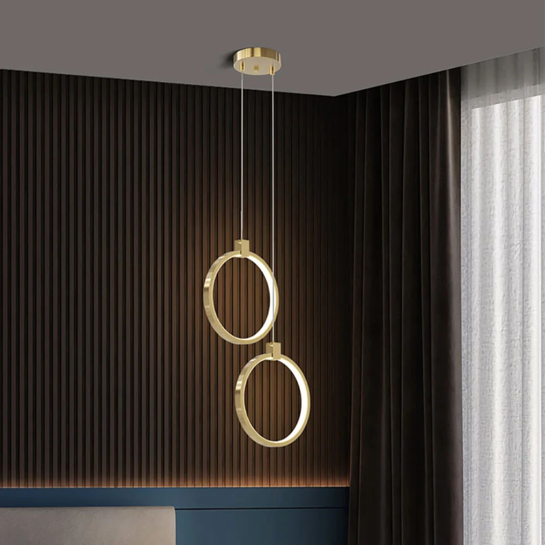Afyx - Luxury Design Hanging Lamp Gold 2