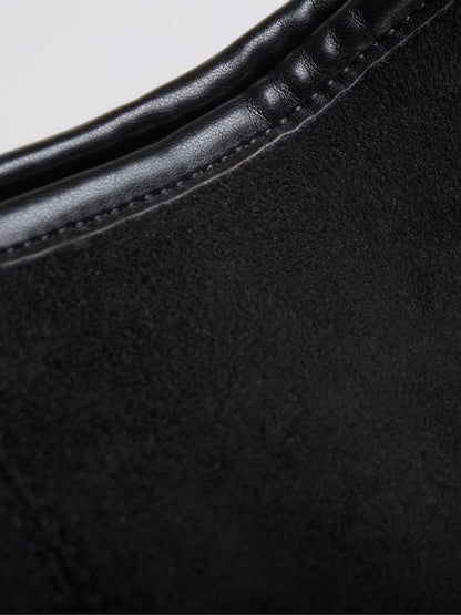 Sienna Luxe – Versatile Suede Leather Tote Bag