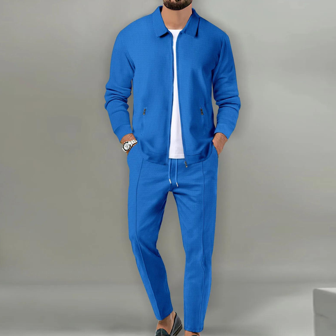 Variant image for Victor - Men's Suit Two-Piece Set with Stylish Jacket and Comfortable Pants-5