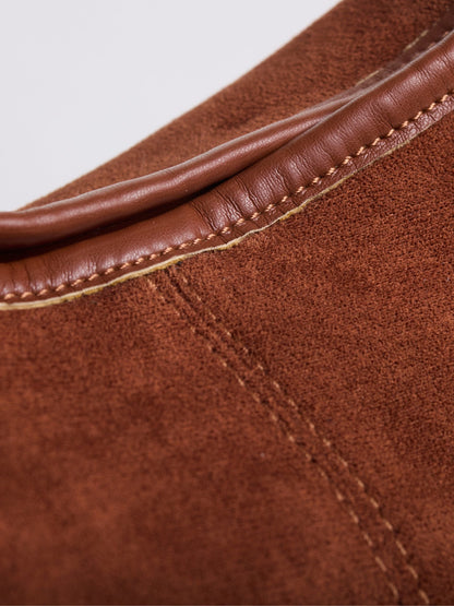 Sienna Luxe – Versatile Suede Leather Tote Bag
